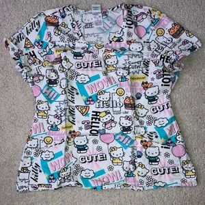 Hello Kitty Scrub Top